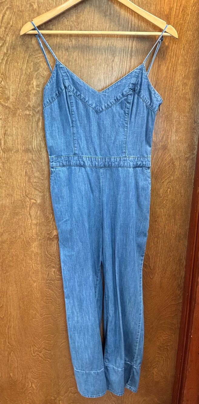 Abercrombie & Fitche Denim Jumpsuit sz 2